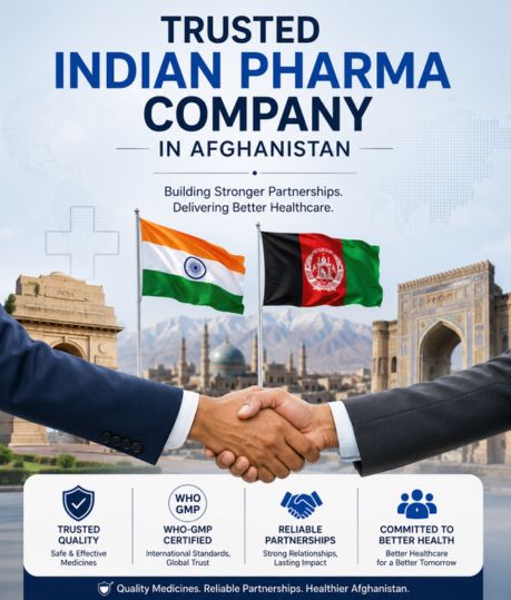Bulk medicine supply to Afghanistan