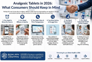 Analgesic Tablets in 2026: What Consumers Should Keep in Mind 