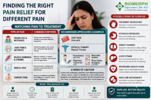 Finding the Right Painkiller Medicine Name for Different Pain 