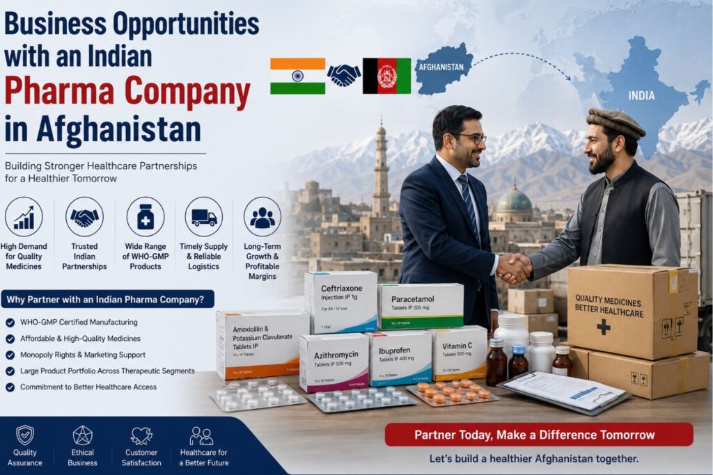 Business Opportunities with an Indian Pharma Company in Afghanistan