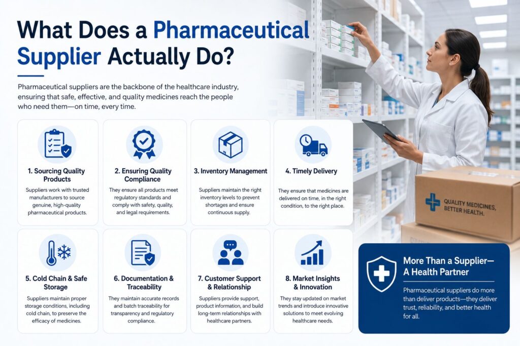 What Does a Pharmaceutical Supplier Actually Do?