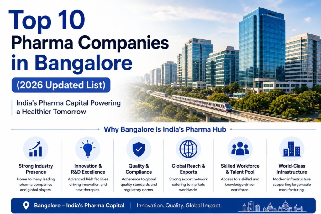 Pharma Companies in Bangalore