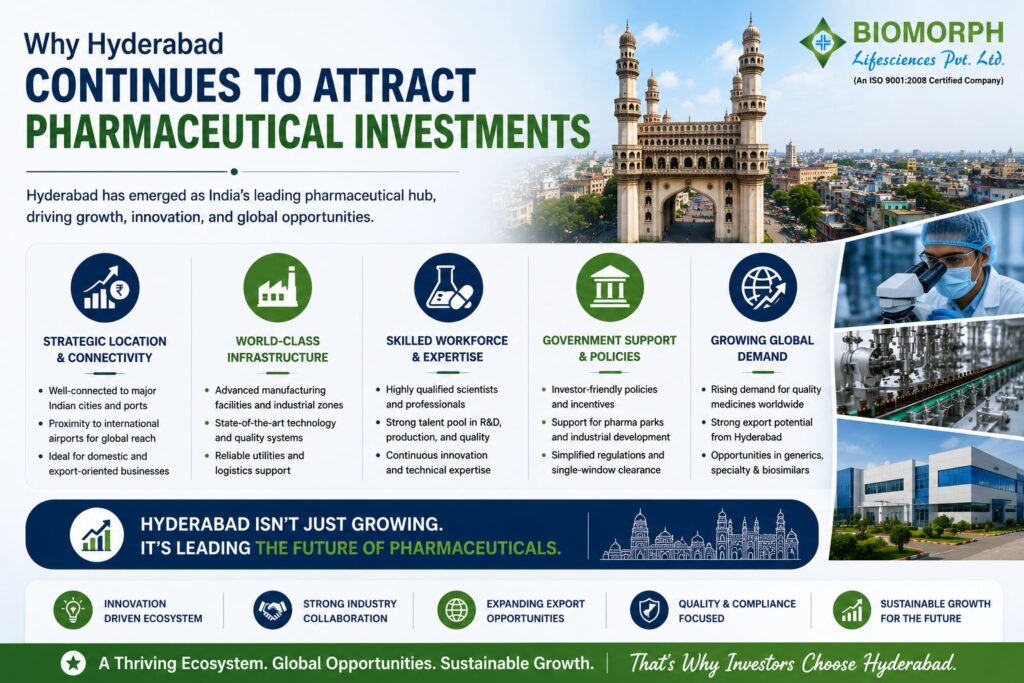 Why Hyderabad Continues to Attract Pharmaceutical Investments
