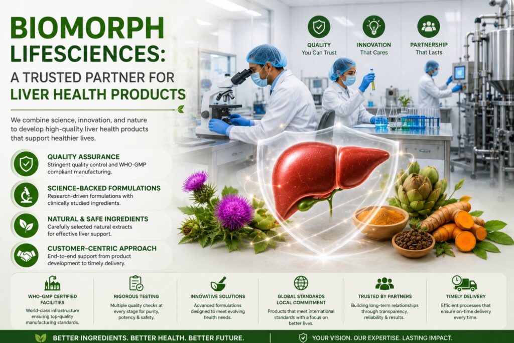 Biomorph Lifesciences: A Trusted Partner for Liver Health Products