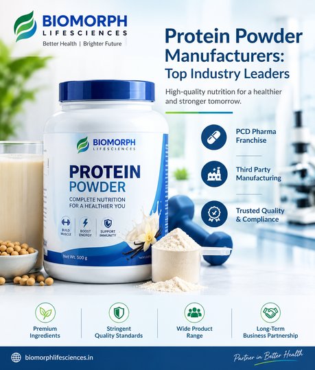 Protein Powder Manufacturers: Top Industry Leaders