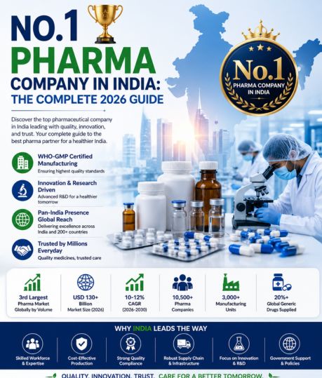 No 1 Pharma Company in India