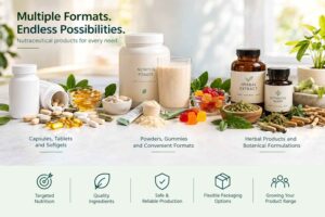 nutraceutical third party manufacturing