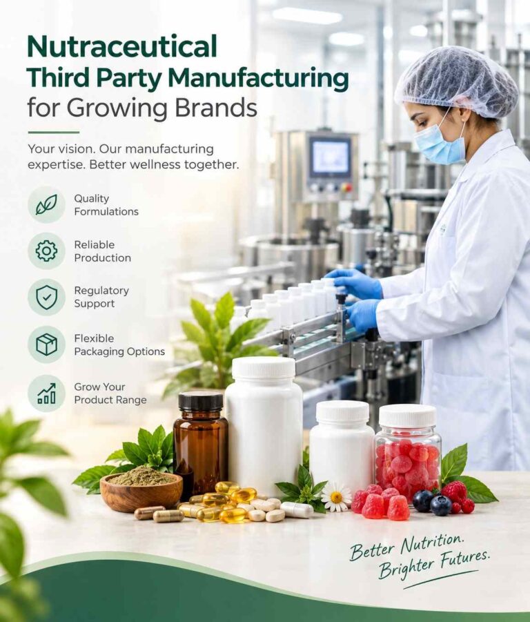 nutraceutical third party manufacturing