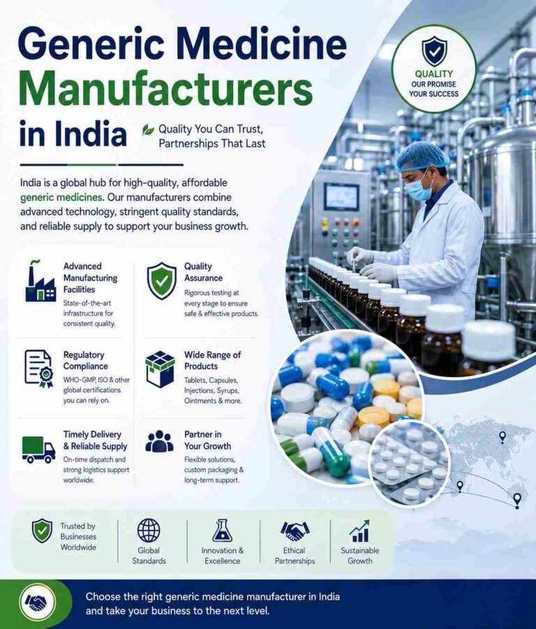 generic medicine manufacturers in India