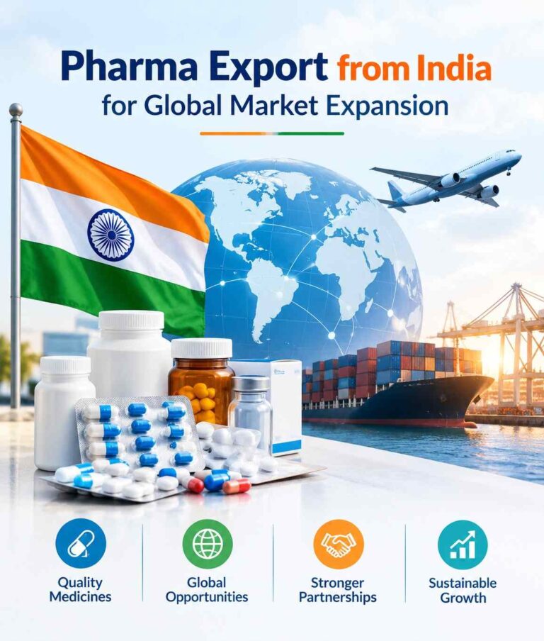Pharma Export from India for Global Market Expansion