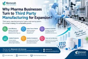 Why Pharma Businesses Turn to Third-Party Manufacturing for Expansion 