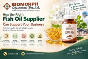 How the Right Fish Oil Supplier Can Support Your Business
