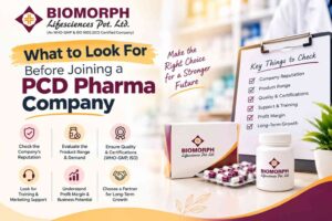 What to Look for Before Joining a PCD Pharma Company