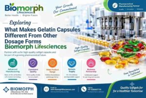 Soft Gelatin Capsules for Pharma Third Party Manufacturing 
